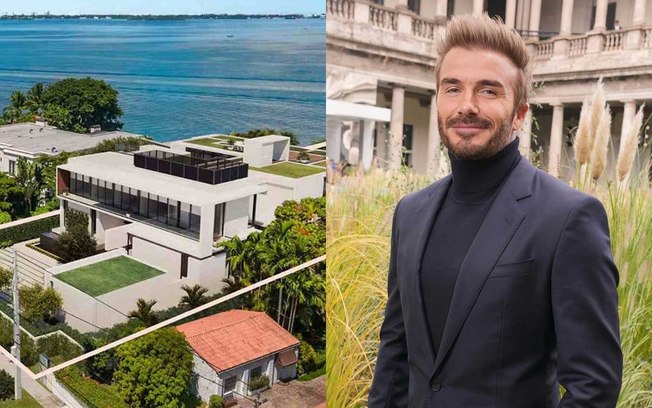 Mansão adquirida por David Beckham em Miami