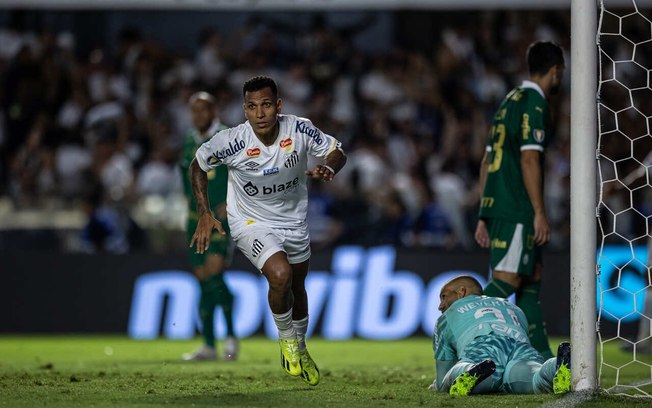 Santos vence o Palmeiras no primeiro jogo da final do Paulista