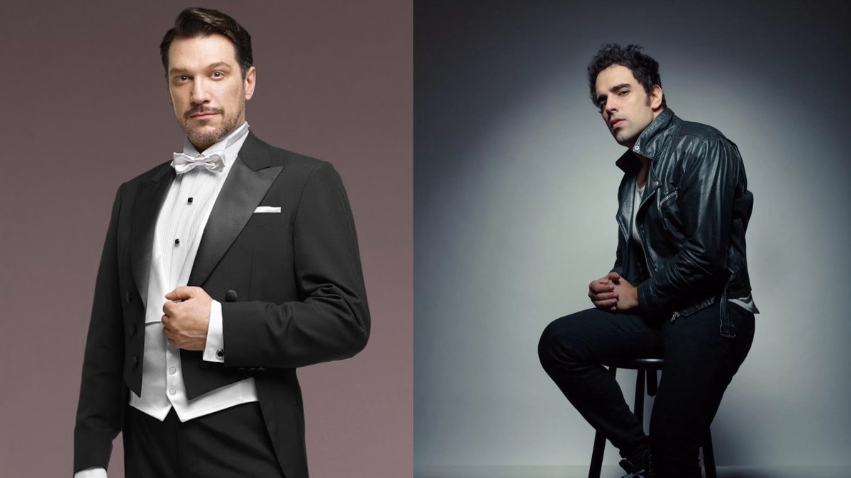 Paulo Szot e Beto Sargentelli em Missa Paulo Szot e Beto Sargentelli em Missa