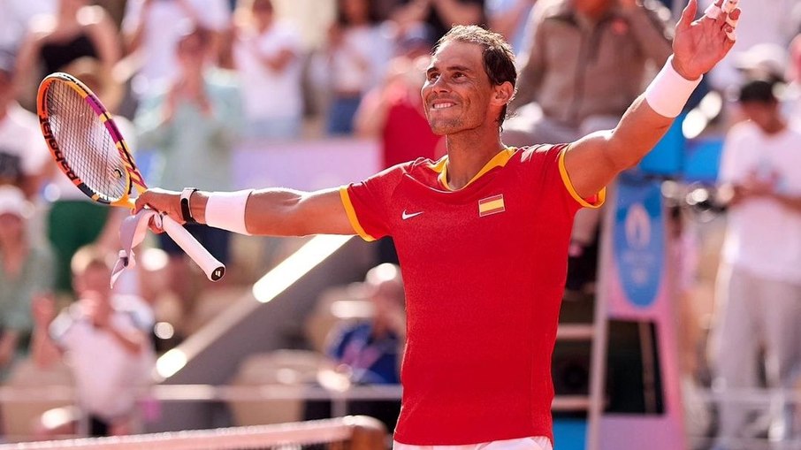 Rafael Nadal esteve nas Olimpíadas de Paris