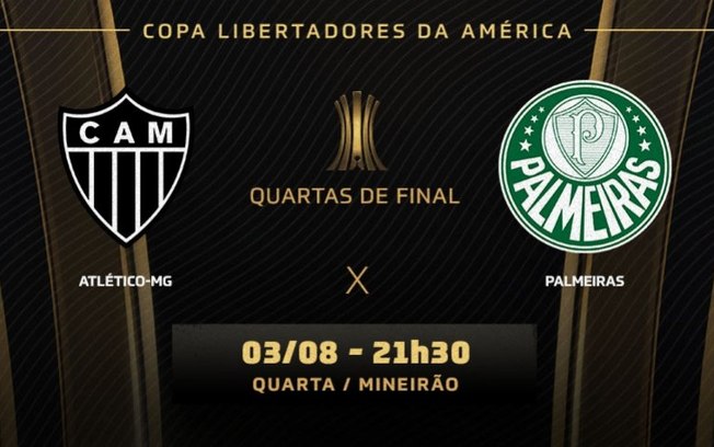 Atlético-MG x Palmeiras: prováveis times, desfalques e onde assistir ao duelo pela Libertadores