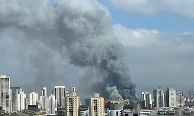 Incêndio no Brás teria começado em ventilador de loja em shopping