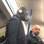Homem é flagrado em metrô com máscara de gás para evitar coronavírus. Foto: Reprodução/Twitter