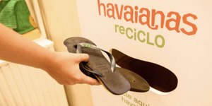 Havaianas coleta mais de 600 mil pares de chinelos no país