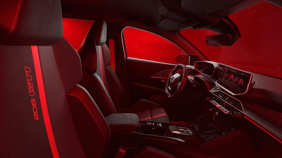 Bancos do Peugeot E-208 GTi