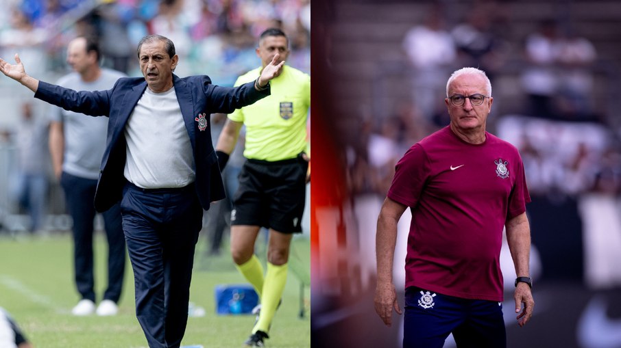 Ramón Díaz e Dorival Júnior conquistaram títulos no Corinthians