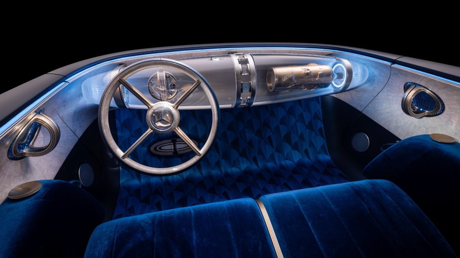 Interior do Mercedes-Benz Vision Iconic Interior do Mercedes-Benz Vision Iconic