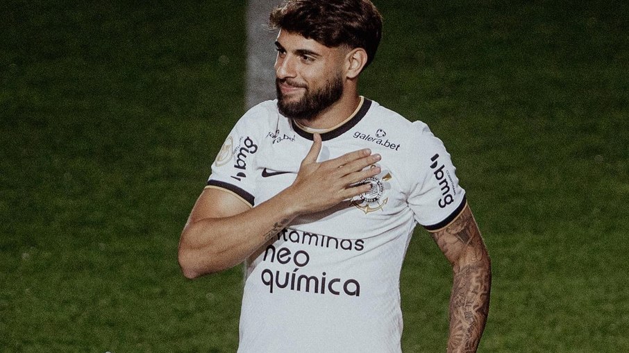 Yuri Alberto estreou pelo Corinthians na partida frente ao Coritiba