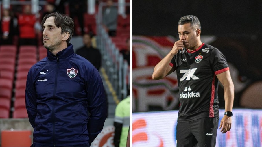 O técnico Luis Zubeldía, do Fluminense, está pressionado no cargo O técnico Luis Zubeldía, do Fluminense, está pressionado no cargo