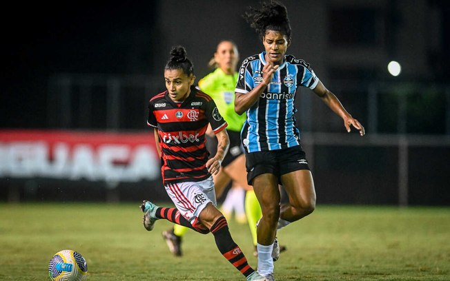 Duelo entre Flamengo e Grêmio terminou em igualdade