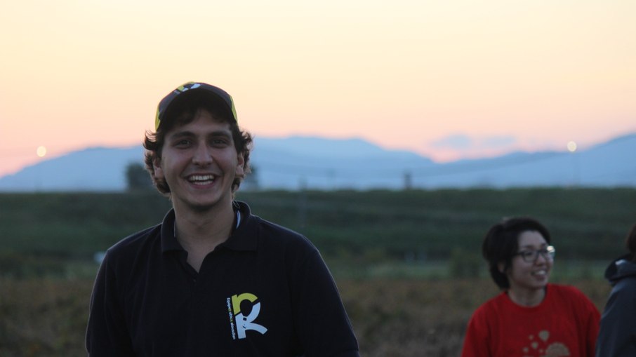 Christian Kalousdian é piloto da Rubic Balões