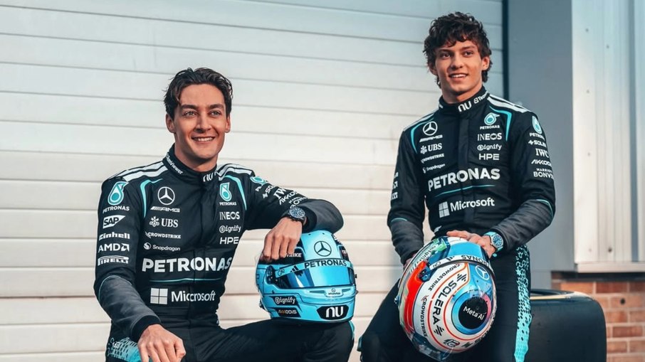 Russel e Antonelli da Mercedes