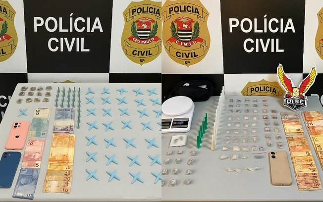 Operação conjunta da DISE, PM e BAEP Canil desarticula pontos de tráfico e prende cinco pessoas na zona norte de Araraquara Operação conjunta da DISE, PM e BAEP Canil desarticula pontos de tráfico e prende cinco pessoas na zona norte de Araraquara