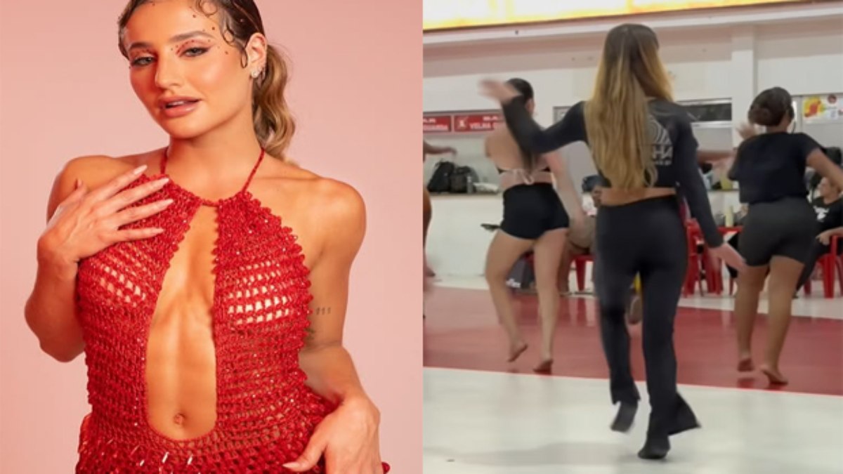 Bruna Griphao mostra evolução no samba em vídeo na web