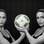 Bia e Branca Feres divulgam bola das Olimpíadas. Foto: Divulgação