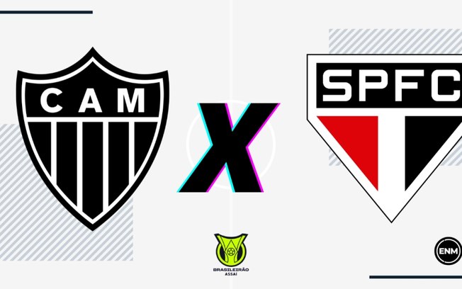 Atlético-MG x São Paulo: escalações, retrospecto, onde assistir, arbitragem e palpites