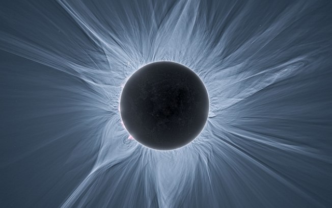 Destaque da NASA: coroa solar em eclipse é a foto astronômica do dia