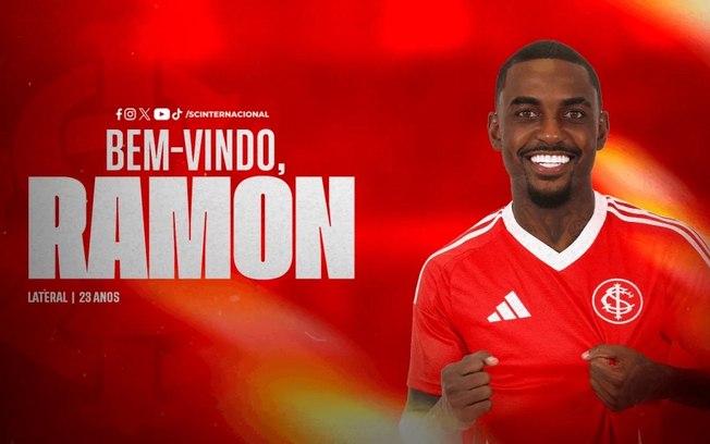 Inter anuncia lateral Ramon