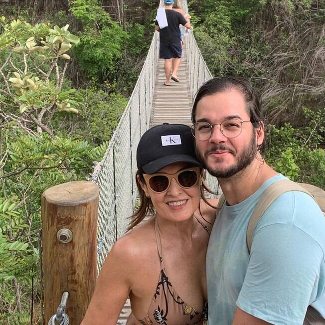 Fátima Bernardes e Túlio Gadêlha