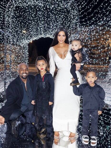Kim Kardashian e família