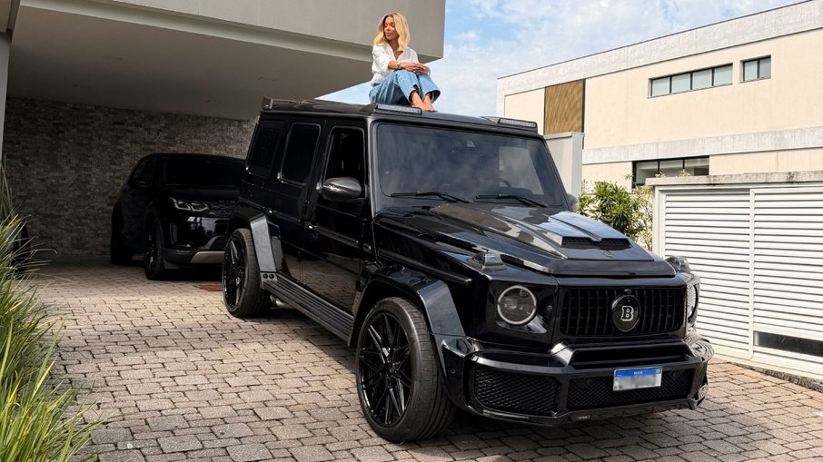 Mercedes-AMG G 63 preparado pela Brabus é o carro que Brunna Gonçalves diz representar melhor sua personalidade