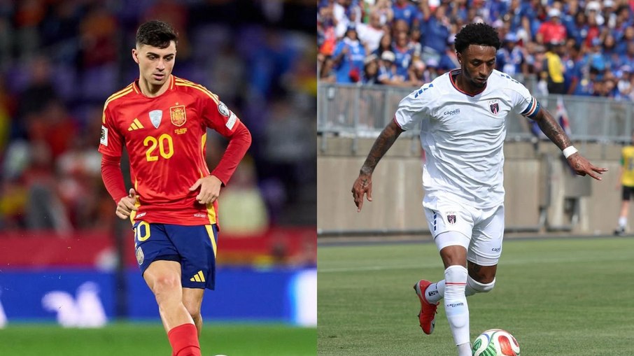 Pedri e Ryan Mendes são destaques de Espanha e Curaçao