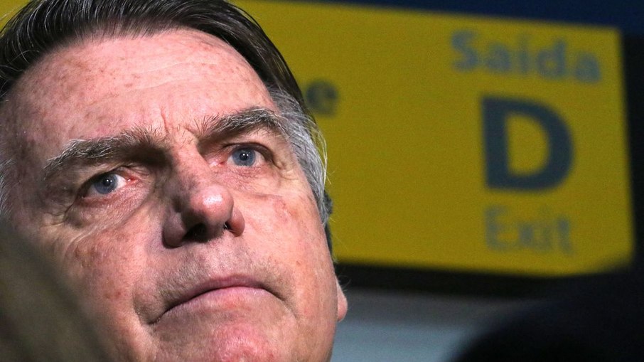 O ex-presidente Jair Bolsonaro (PL)