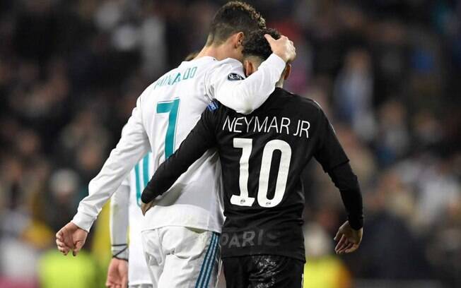 Cristiano Ronaldo e Neymar