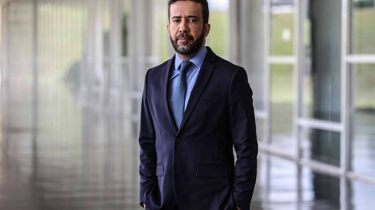 O deputado federal André Janones, candidato à presidência pelo Avante