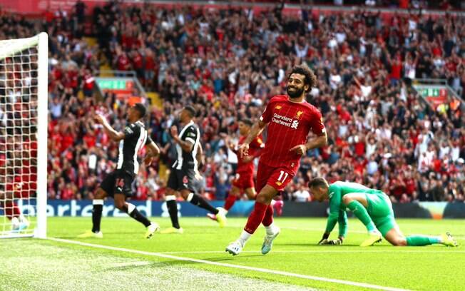 Salah deixou sua marca pelo Liverpool