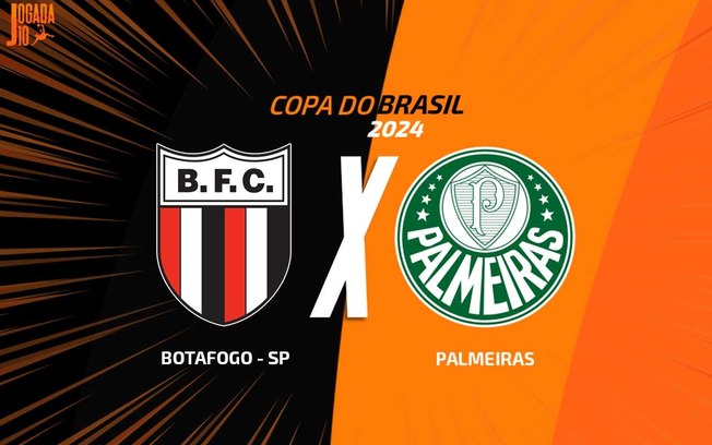 Botafogo-SP e Palmeiras duelam pela Copa do Brasil