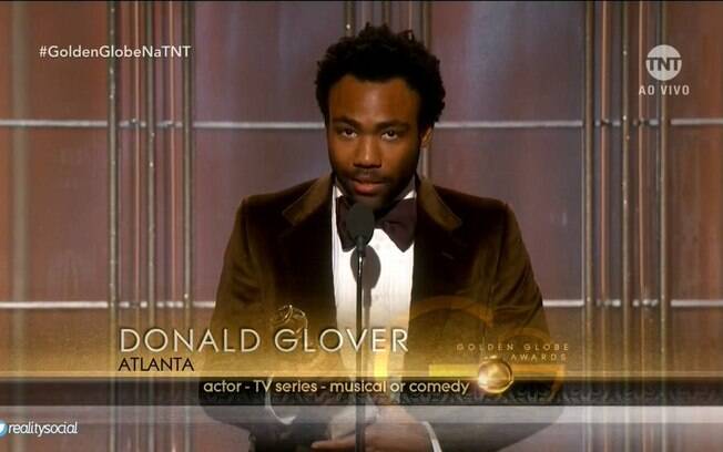 Donald Glover ganhou o prêmio de melhor ator em série de comédia por 