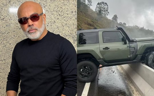 Rick já sofreu um acidente de carro em Santa Catarina