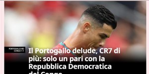 "Uma estátua": imprensa internacional detona Cristiano Ronaldo