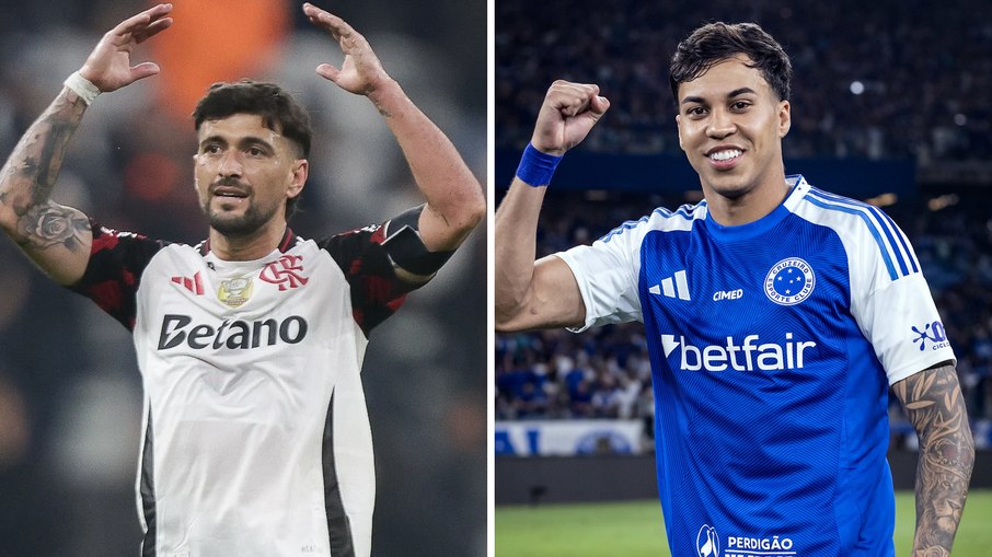 Arrascaeta e Kaio Jorge são os protagonistas de Flamengo x Cruzeiro