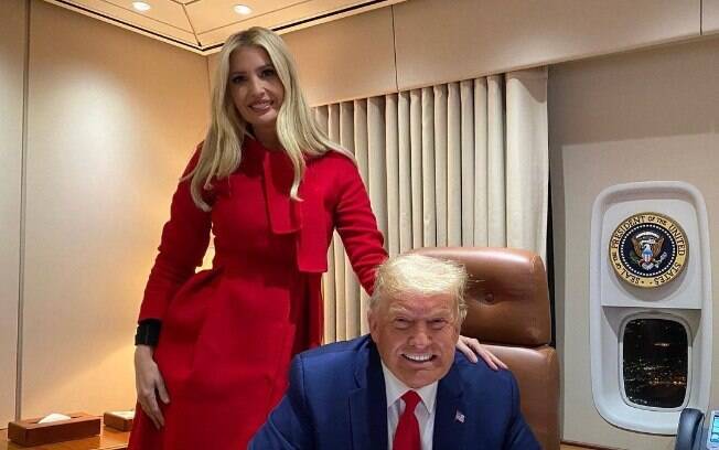 Ivanka e o pai, Donald Trump