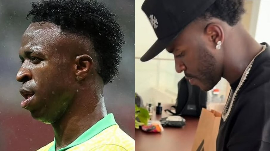 Antes e depois de Vini Jr. Antes e depois de Vini Jr.