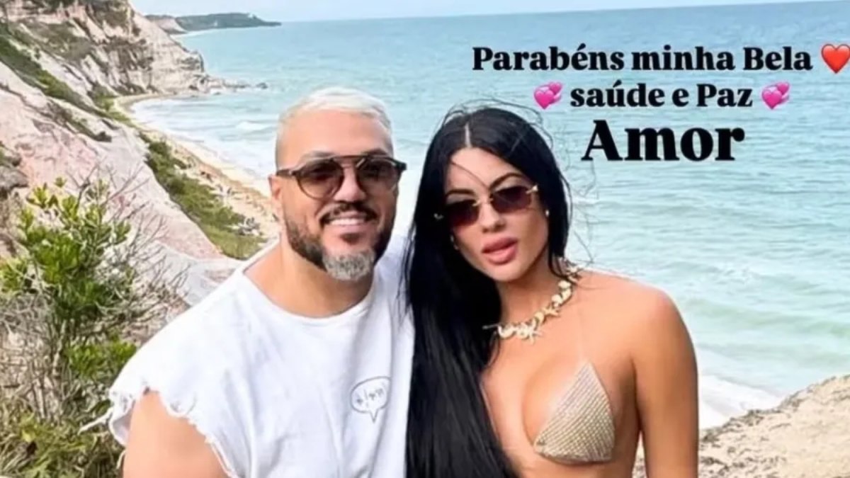 Belo publica primeira foto com Rayane pela web e declara: “Parabéns, minha Bela” Belo publica primeira foto com Rayane pela web e declara: “Parabéns, minha Bela”
