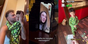 Bianca Andrade entra em surpresa de Fred para o filho