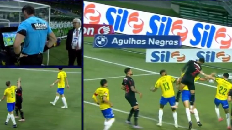 Abel Ferreira se revolta com pênalti a favor do Bragantino