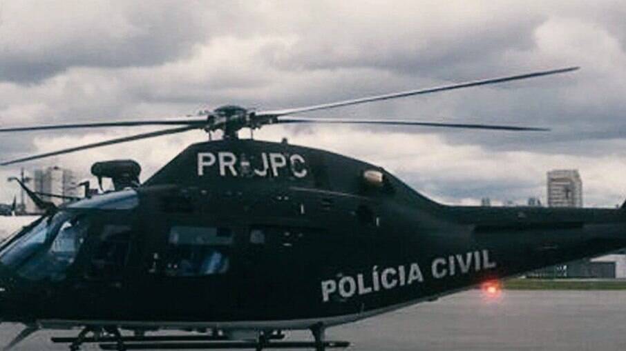 Novo helicóptero blindado da Polícia Civil