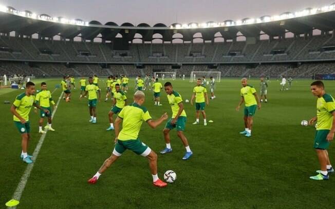 Palmeiras faz treino tático de olho na final do Mundial contra o Chelsea
