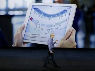 iPad Pro tem tela Retina de 12,9 polegadas