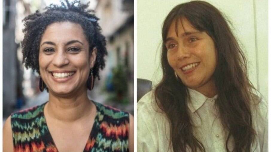 A vereadora Marielle Franco e a juíza Patricia Acioli: mortas com munição de forças de segurança