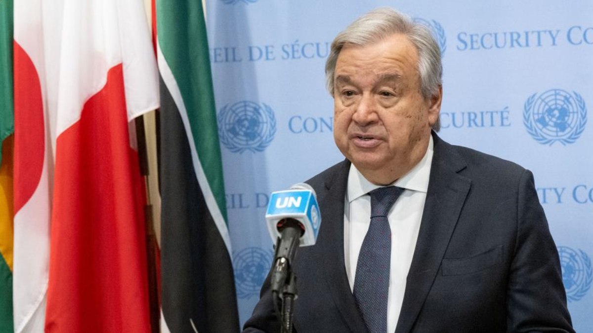 António Guterres criticou a guerra no Oriente Médio