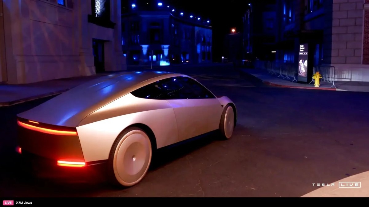 Robotáxis autônomo da Tesla Robotáxis autônomo da Tesla