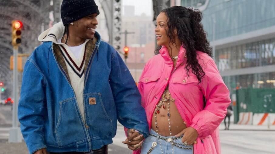 Rihanna e A$AP Rocky são pais pela primeira vez