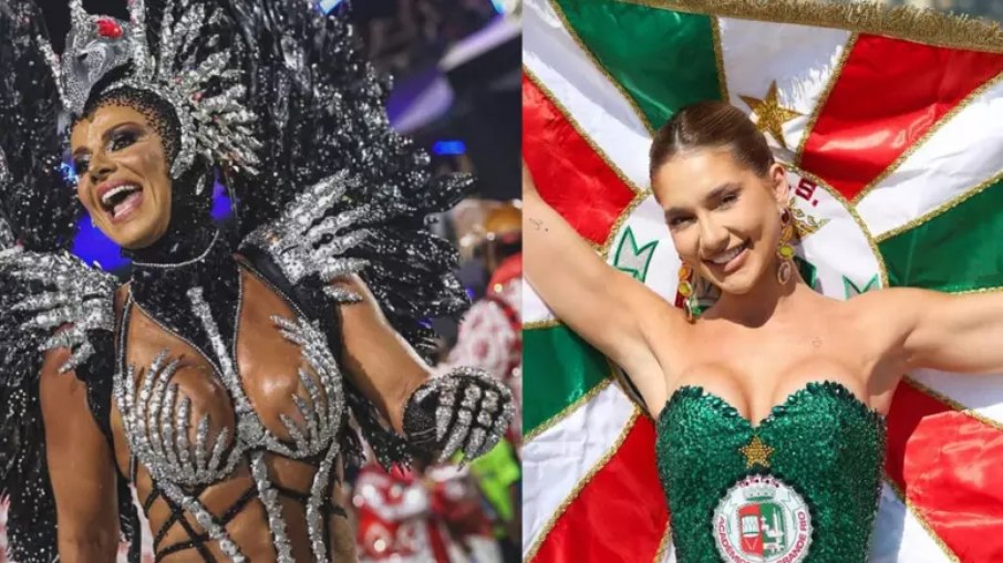 Viviane Araújo reage à escolha de Virginia como rainha da Grande Rio Viviane Araújo reage à escolha de Virginia como rainha da Grande Rio