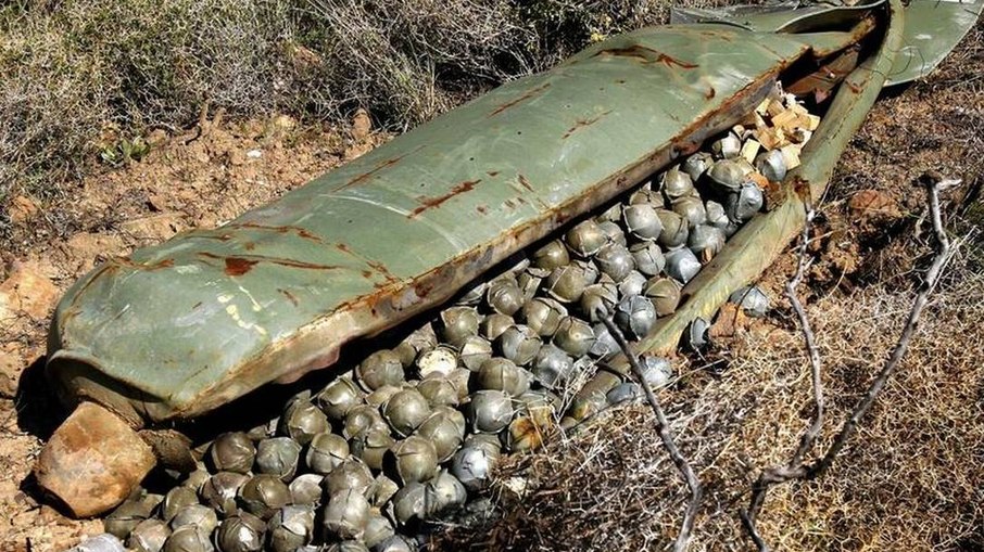 EUA enviaram bomba de fragmentação para a Ucrânia