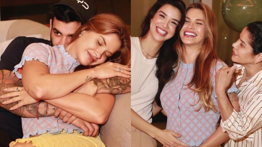 Andressa Suita com Gusttavo Lima e família Andressa Suita com Gusttavo Lima e família
